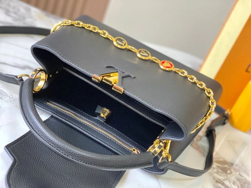 ZipUp Louis Vuitton Top Handle Bags 80047