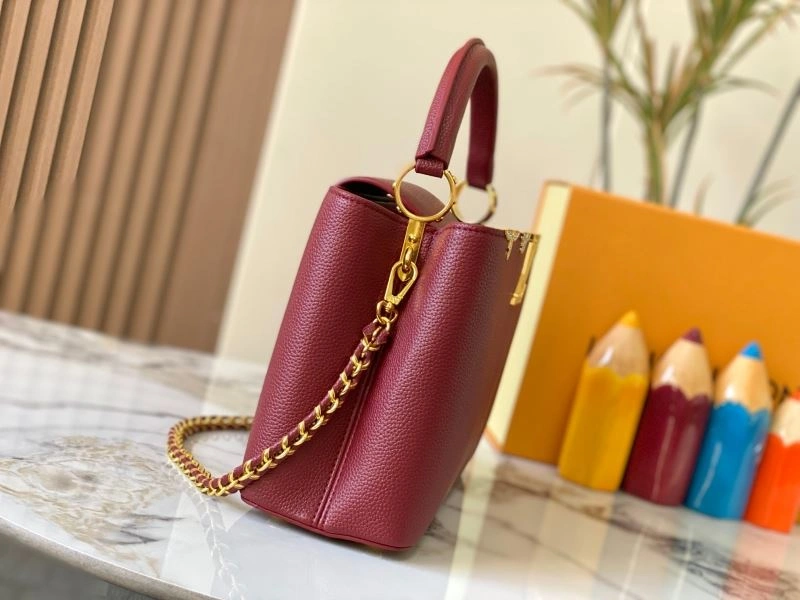 SmoothTexture Louis Vuitton Top Handle Bags 80041