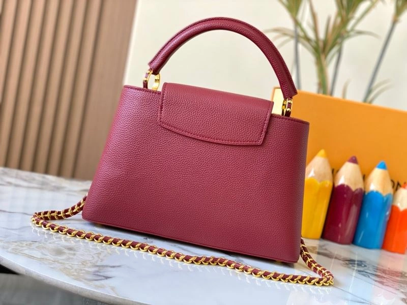 SmoothTexture Louis Vuitton Top Handle Bags 80041