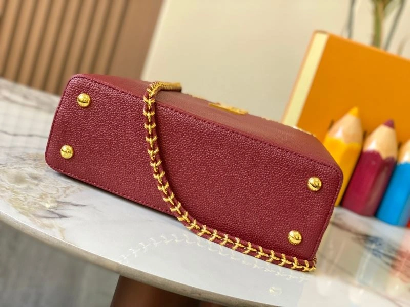 SmoothTexture Louis Vuitton Top Handle Bags 80041
