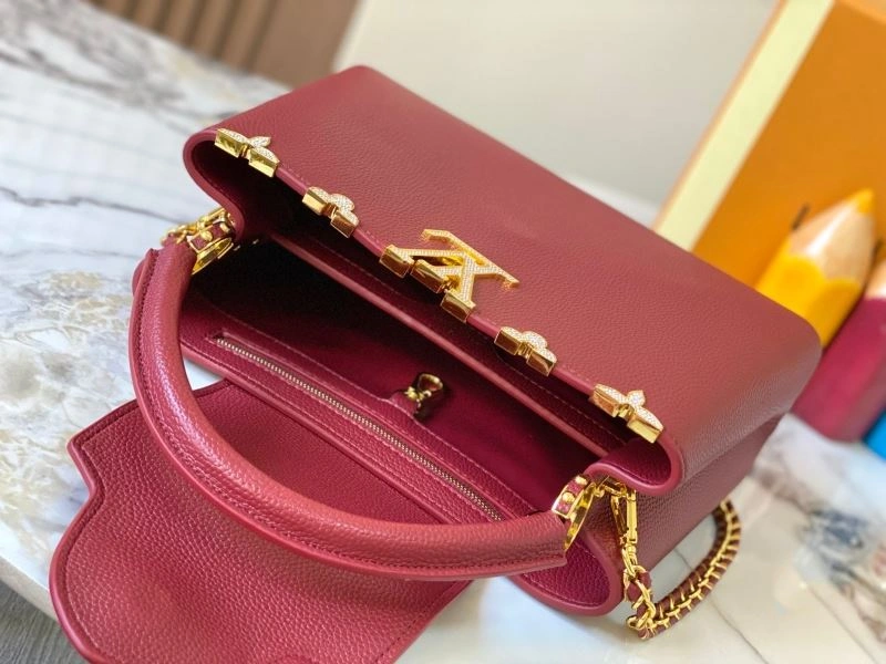 SmoothTexture Louis Vuitton Top Handle Bags 80041