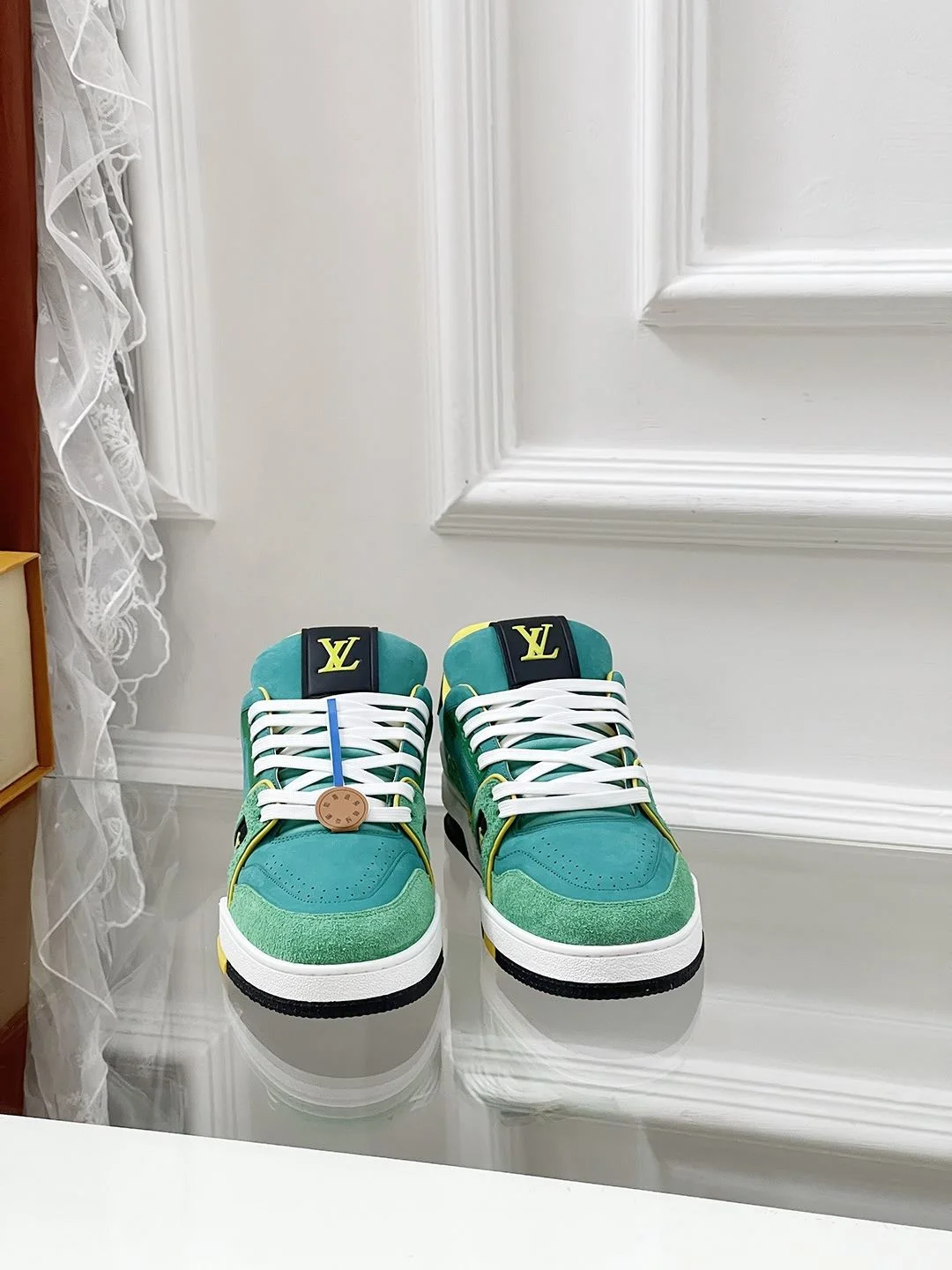 WrinkleFree Louis Vuitton Trainer Sneaker 31461