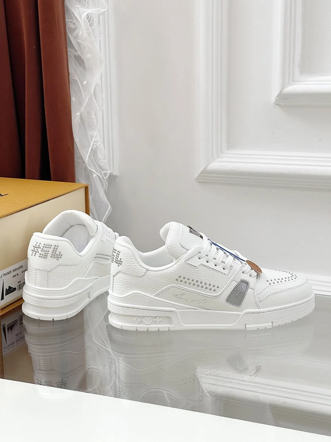 WaterResistant Louis Vuitton Trainer Sneaker 31469