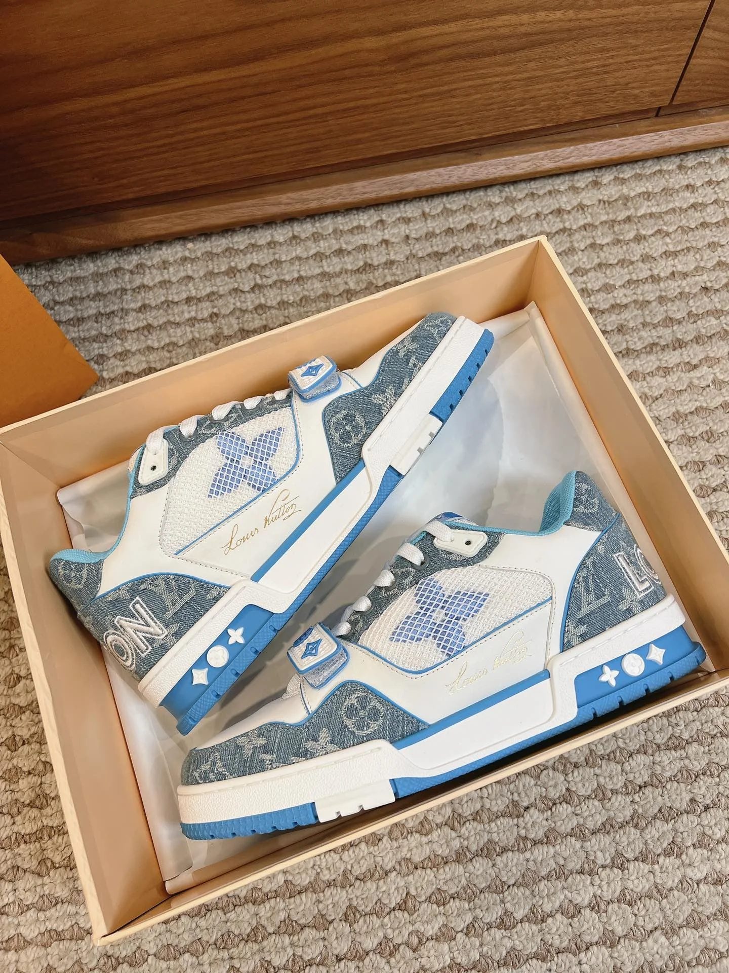 Louis Vuitton Trainer Sneaker Trendy 31457