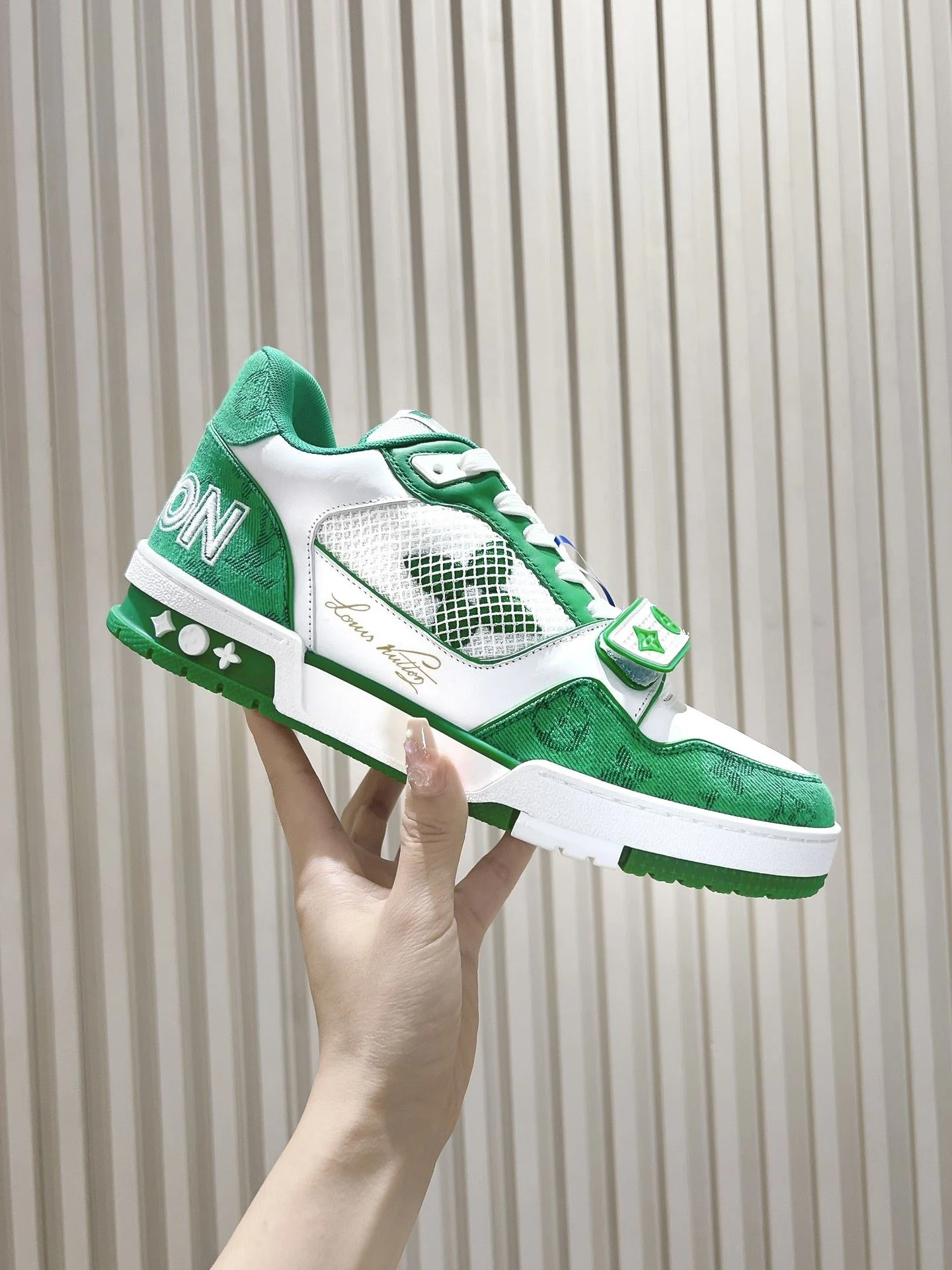 Versatile Louis Vuitton Trainer Sneaker 31462