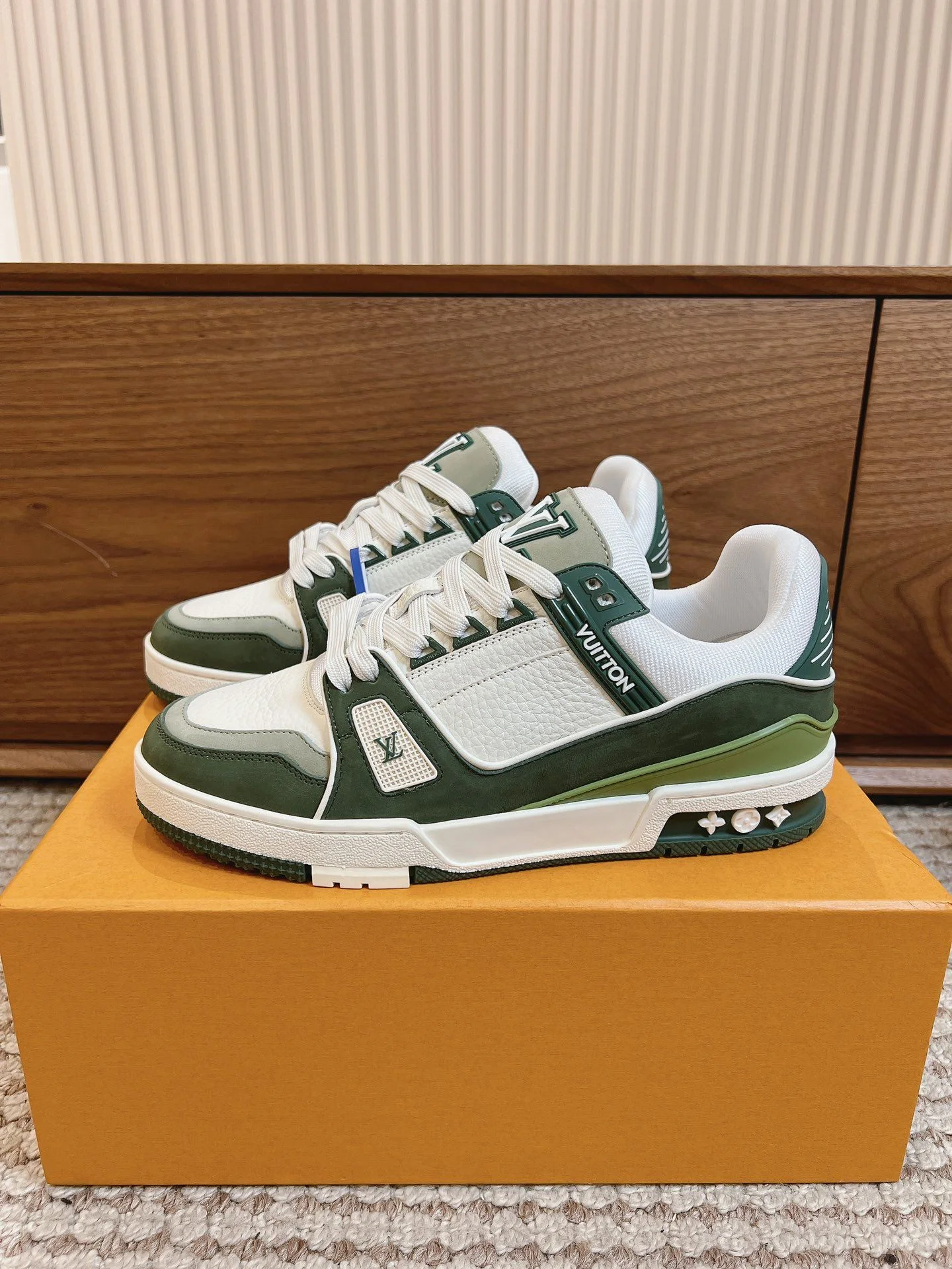 WaterResistant Louis Vuitton Trainer Sneaker 31445