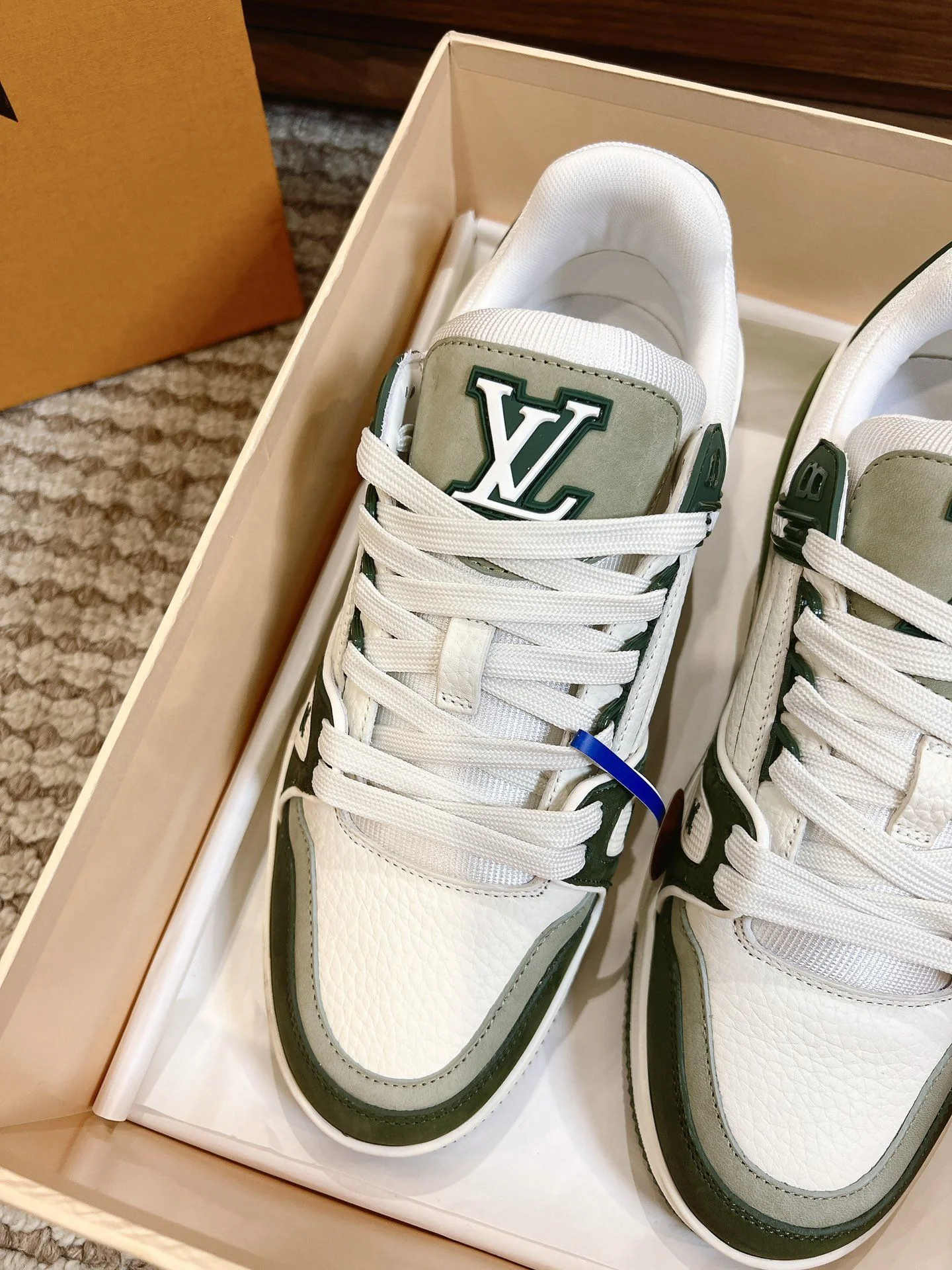 WaterResistant Louis Vuitton Trainer Sneaker 31445