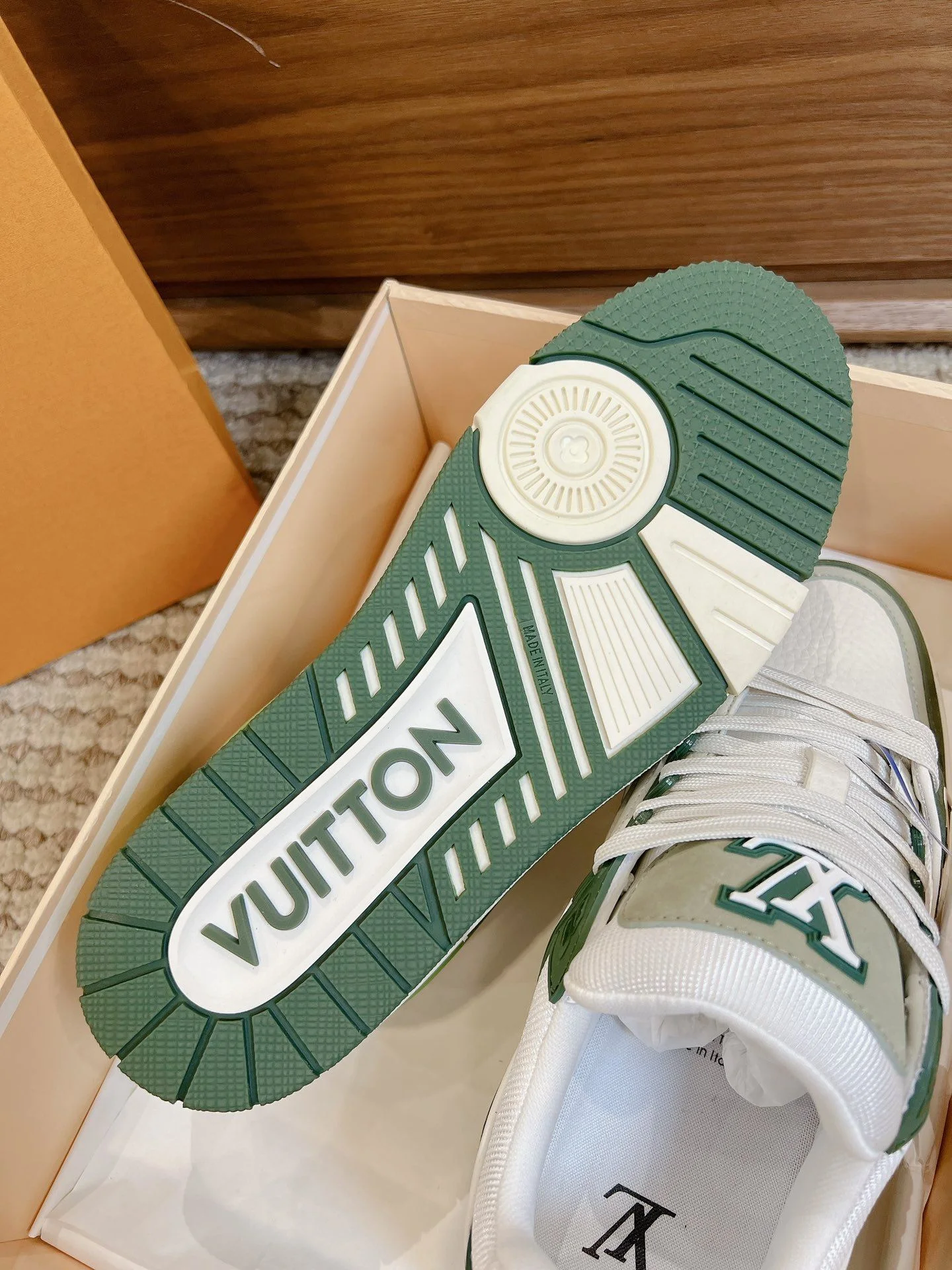 WaterResistant Louis Vuitton Trainer Sneaker 31445
