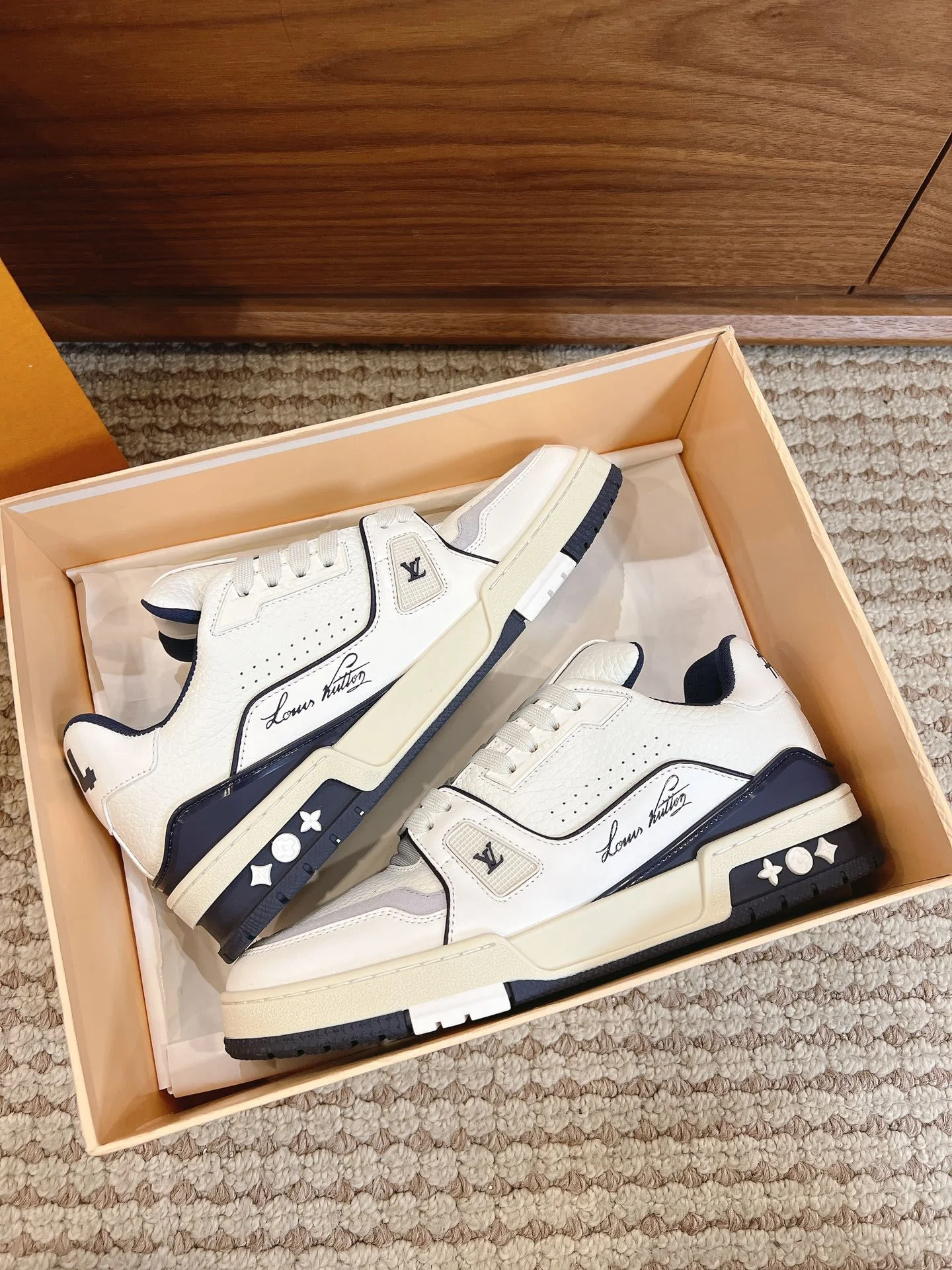 Comfortable Louis Vuitton Trainer Sneaker 31435