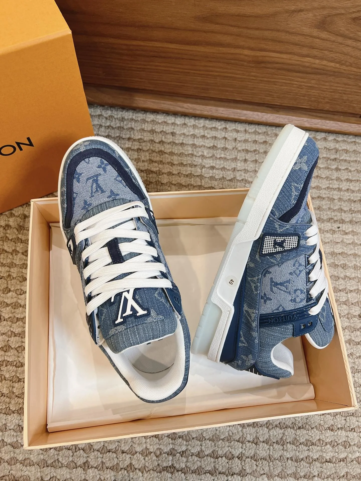 FlexibleFit Louis Vuitton Trainer Sneaker 31409