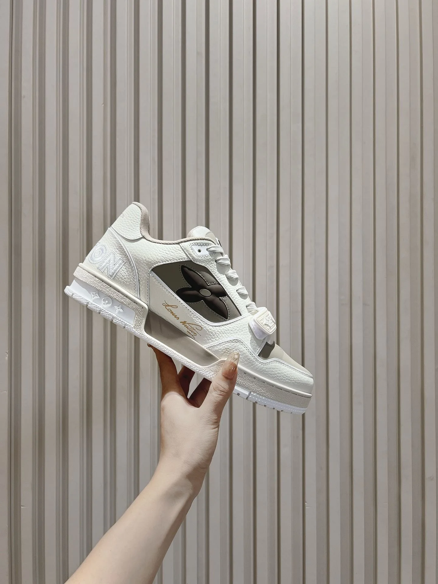 QuickDry Louis Vuitton Trainer Sneaker 31398