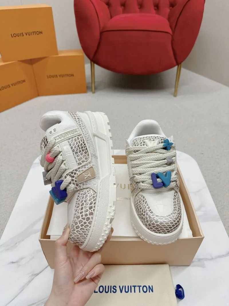 Breathable Louis Vuitton Trainer Sneaker 31708