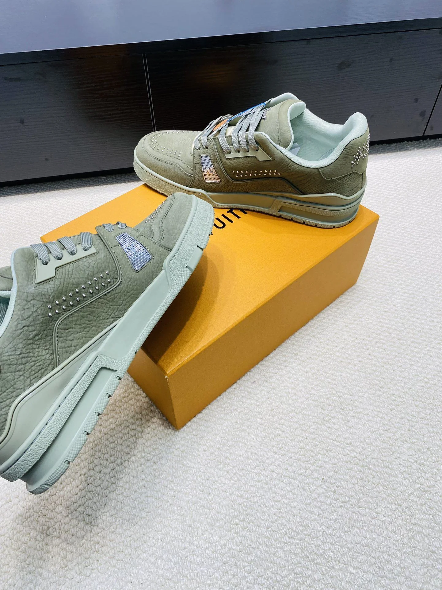 SmoothTexture Louis Vuitton Trainer Sneaker 30996