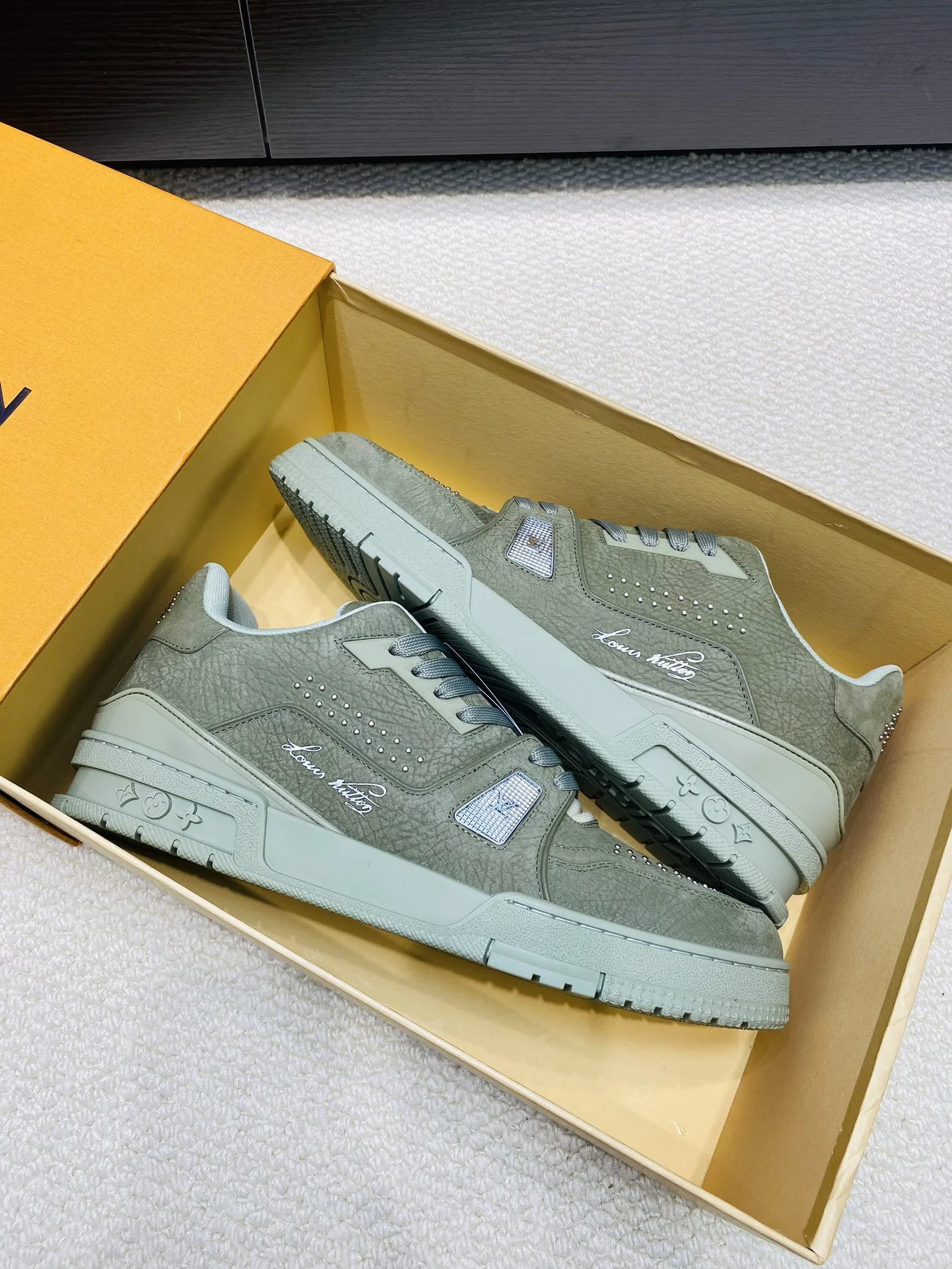 SmoothTexture Louis Vuitton Trainer Sneaker 30996