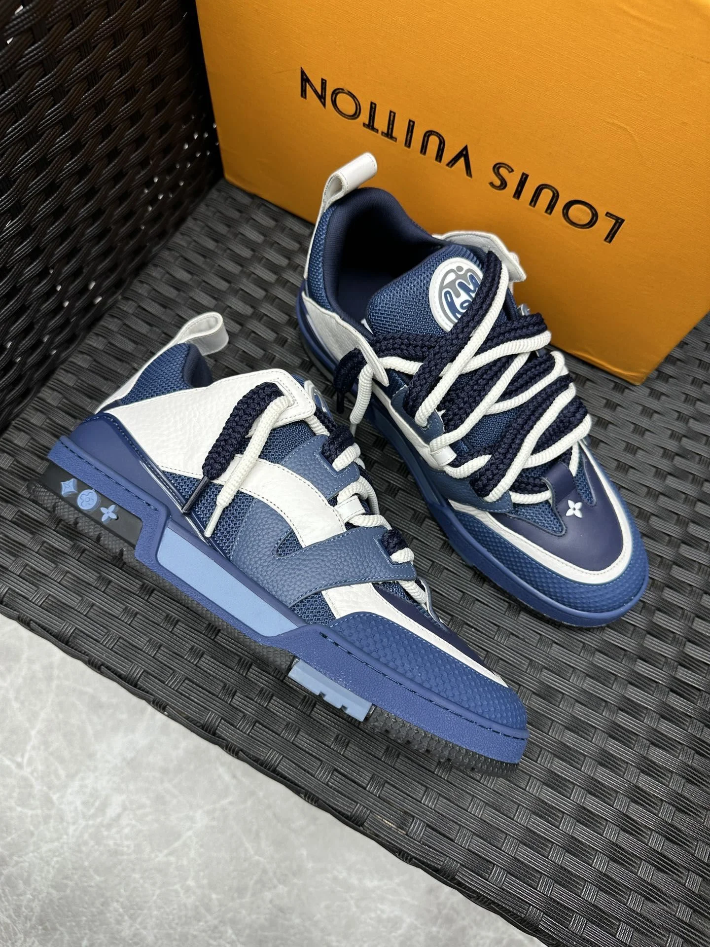 Upgraded Louis Vuitton Trainer Sneaker 30956