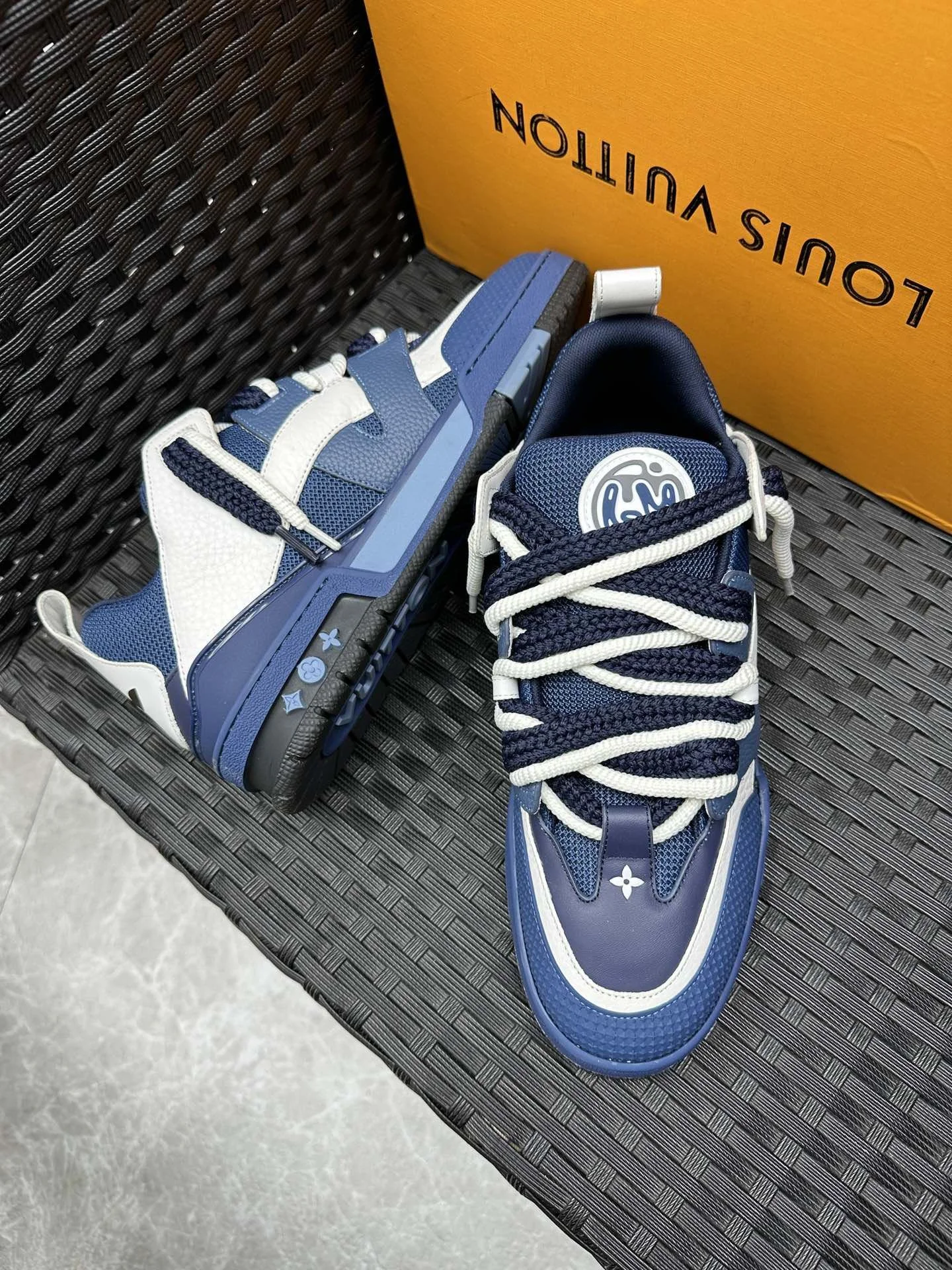 Upgraded Louis Vuitton Trainer Sneaker 30956