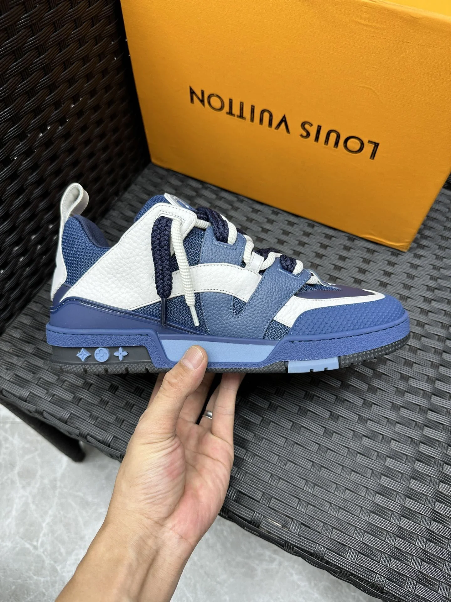 Upgraded Louis Vuitton Trainer Sneaker 30956