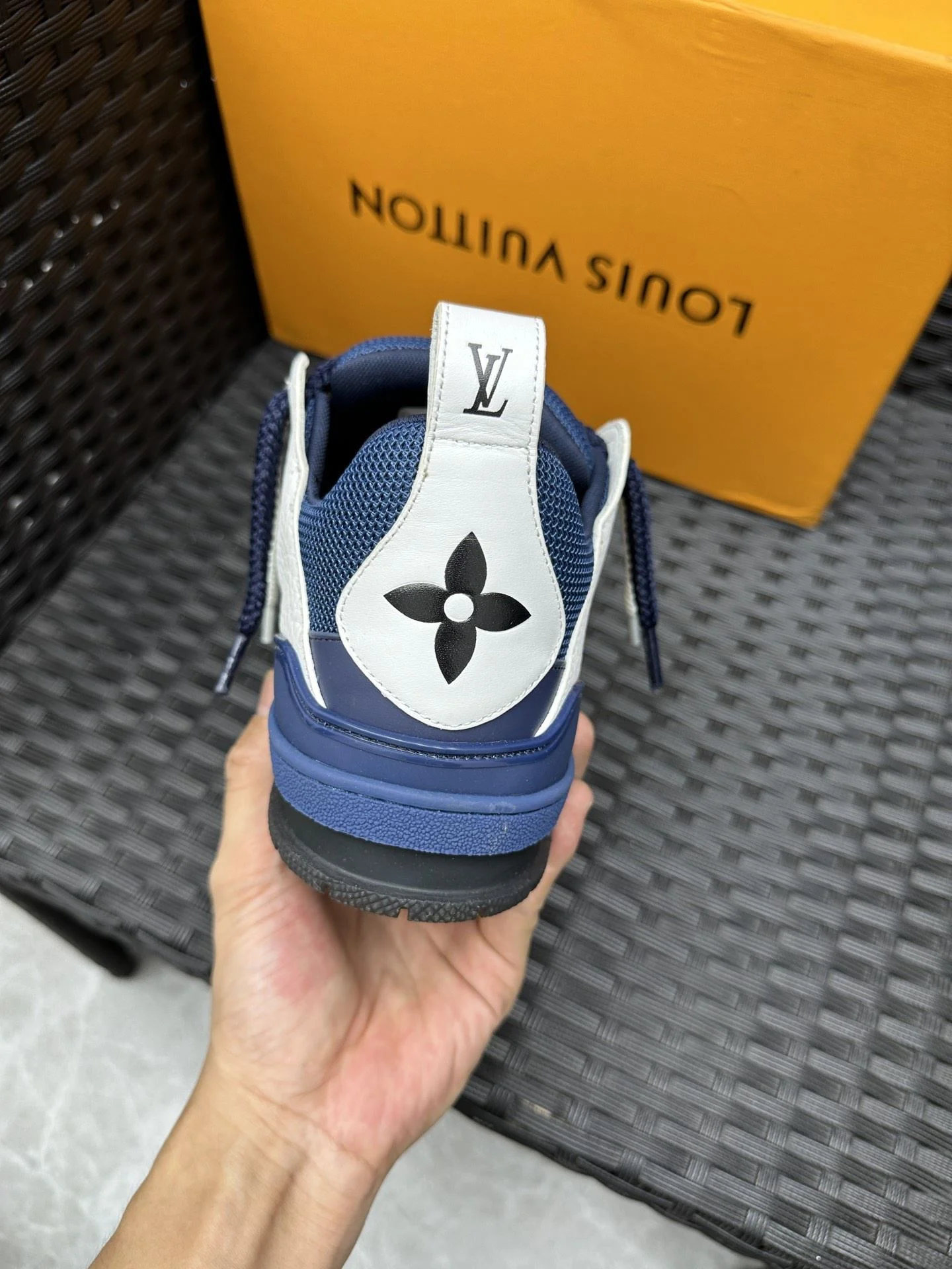 Upgraded Louis Vuitton Trainer Sneaker 30956