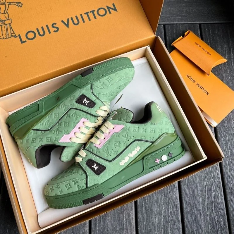 Minimalist Louis Vuitton Trainer Sneaker 30938