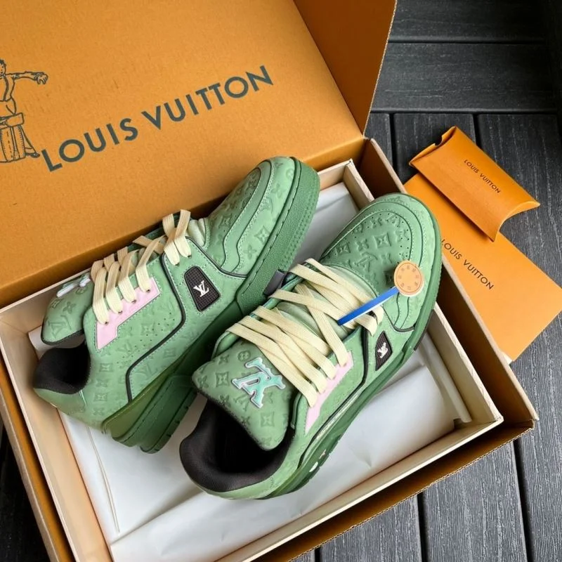 Minimalist Louis Vuitton Trainer Sneaker 30938