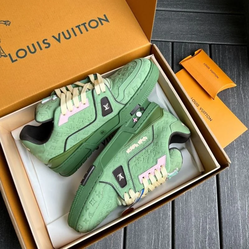 Minimalist Louis Vuitton Trainer Sneaker 30938
