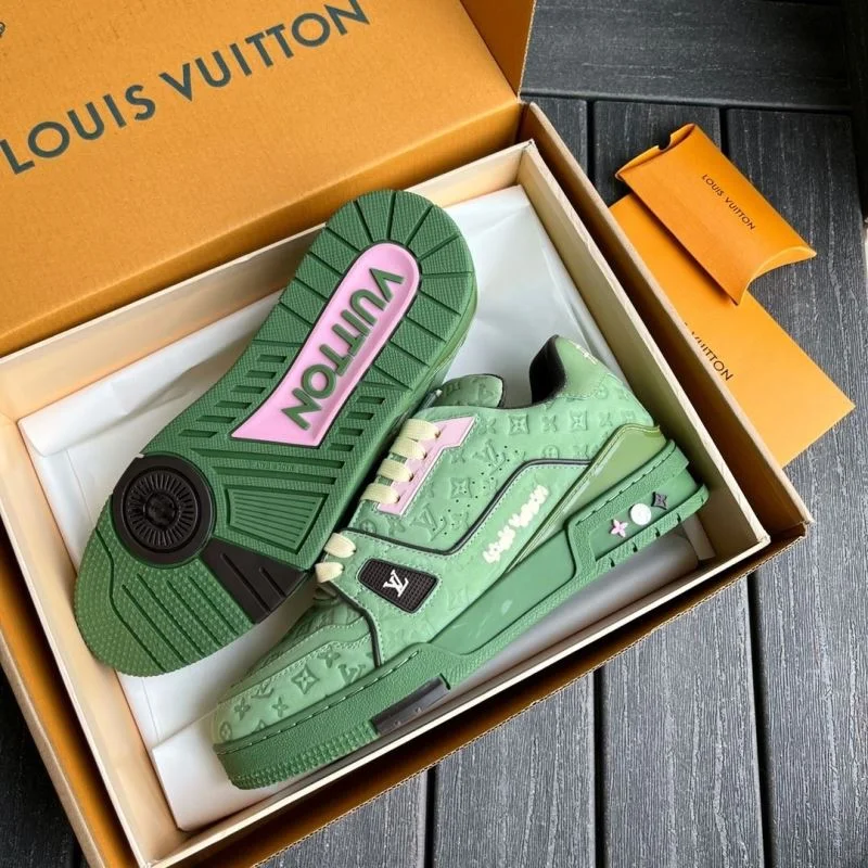 Minimalist Louis Vuitton Trainer Sneaker 30938