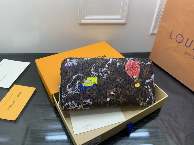 Louis Vuitton Wallets Purse Packable 88018