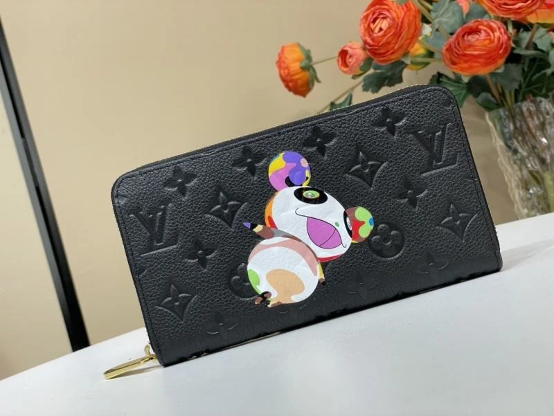SmoothTexture Louis Vuitton Wallets Purse 40230