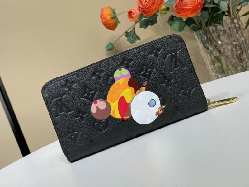 SmoothTexture Louis Vuitton Wallets Purse 40230