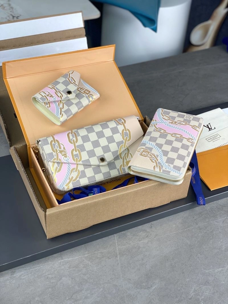 Louis Vuitton Wallets Purse Sleek 68296