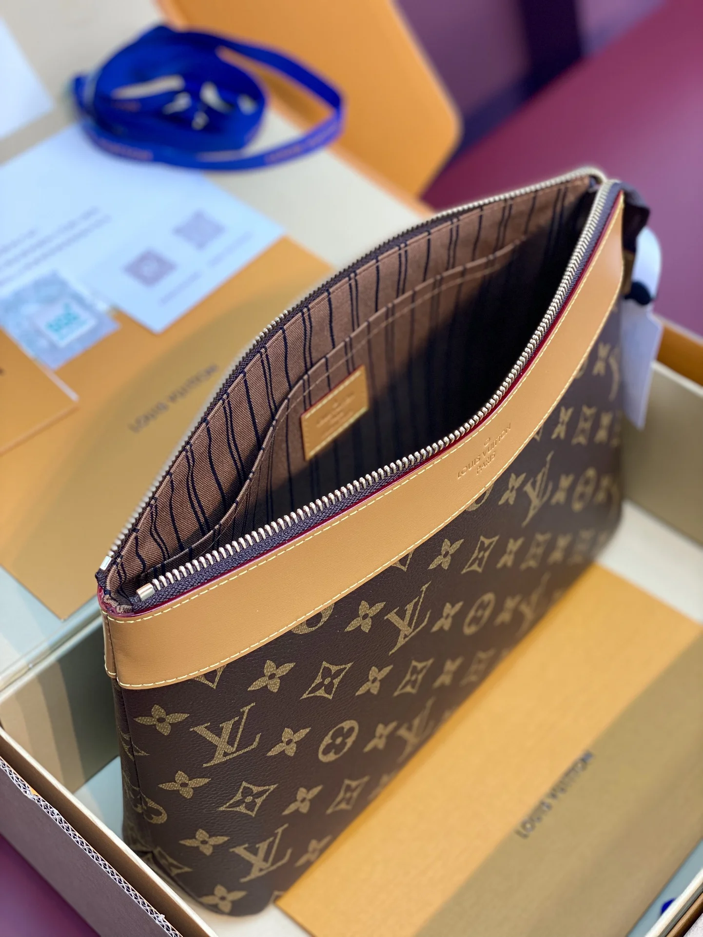 ZipUp Louis Vuitton Wallets Purse 56194
