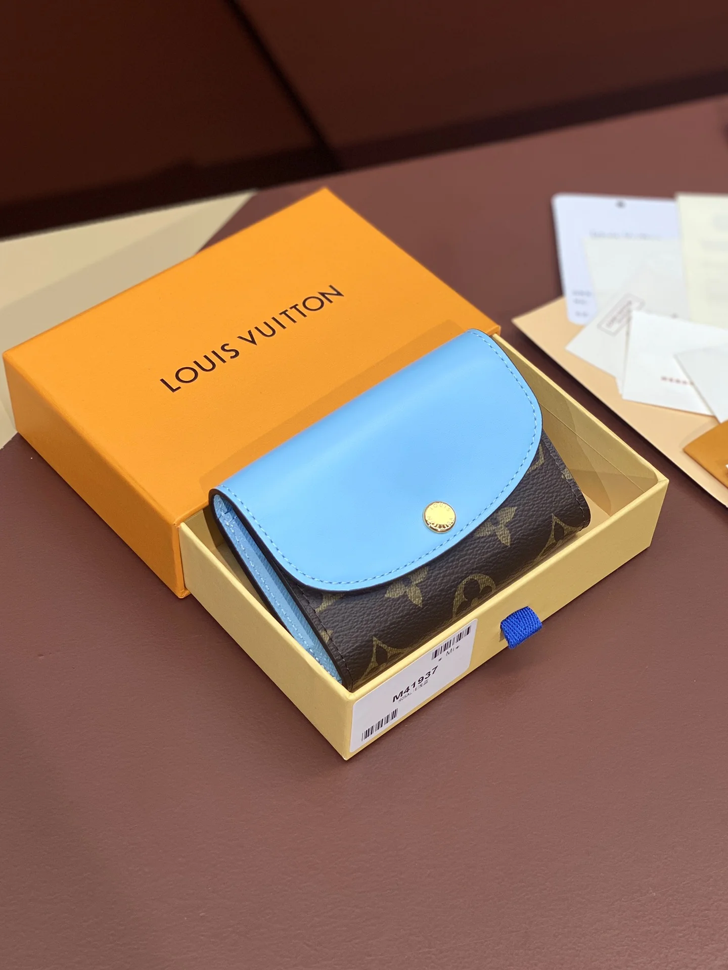 Louis Vuitton Wallets Purse SmoothTexture 56186