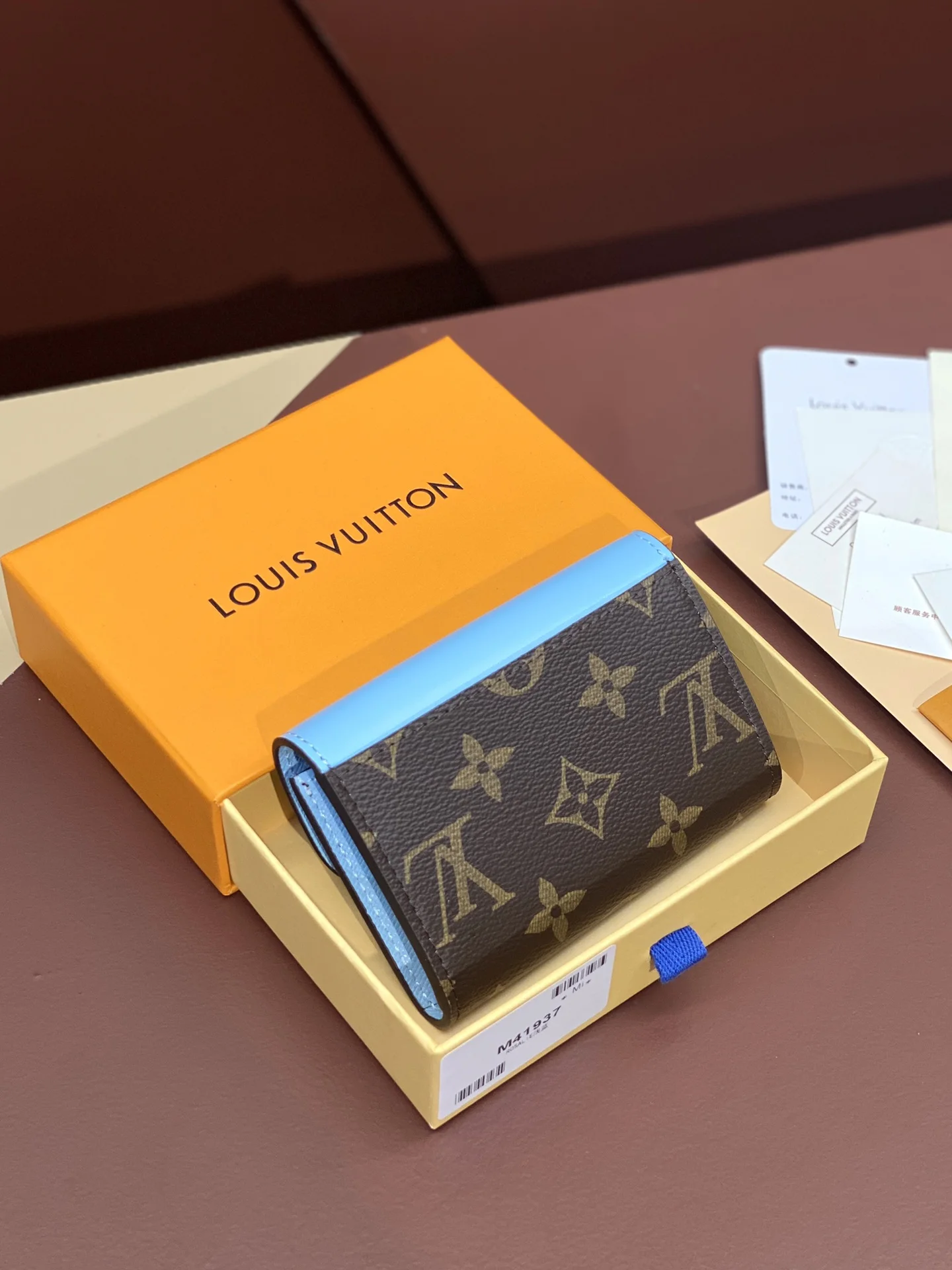 Louis Vuitton Wallets Purse SmoothTexture 56186