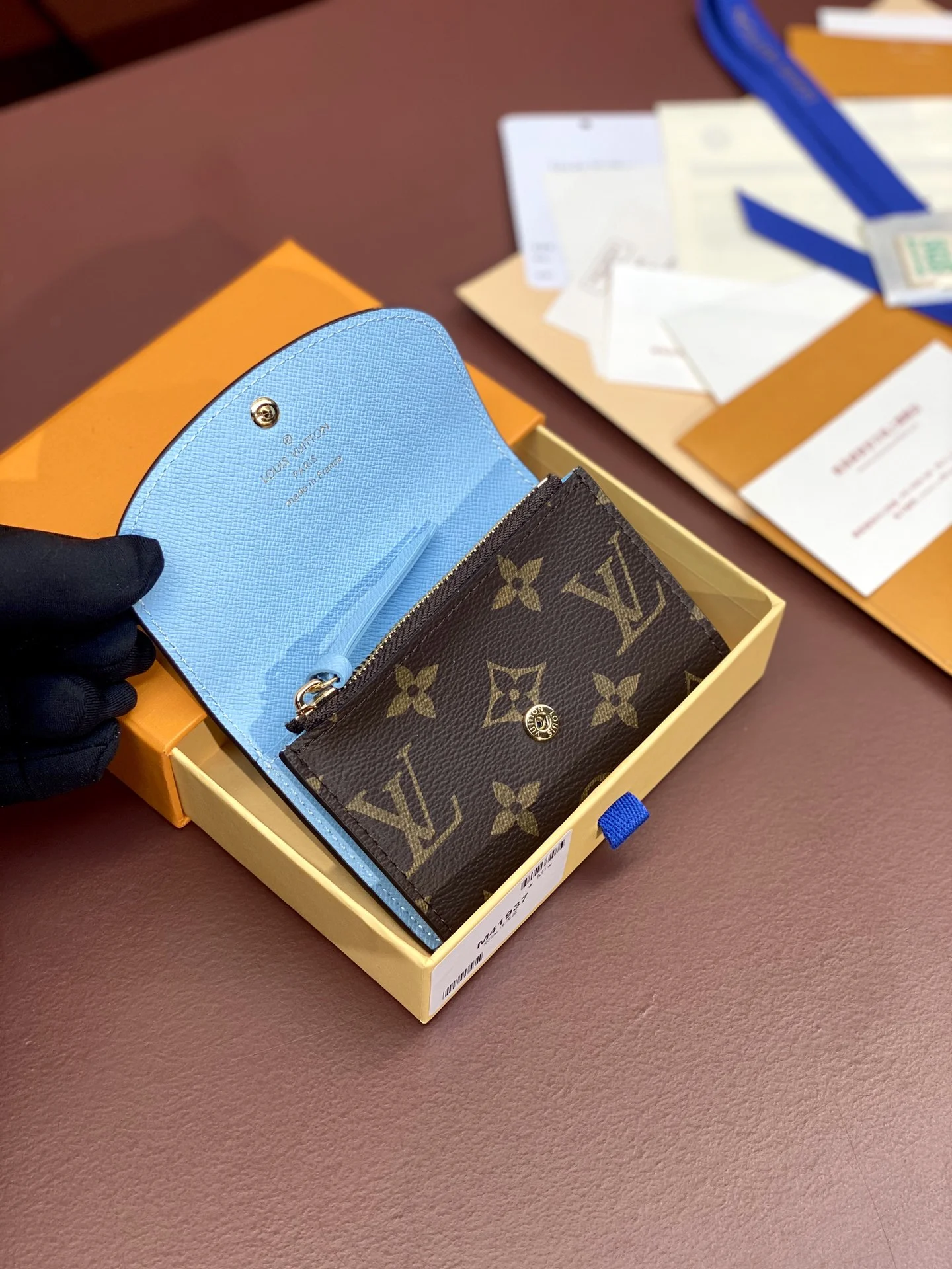 Louis Vuitton Wallets Purse SmoothTexture 56186