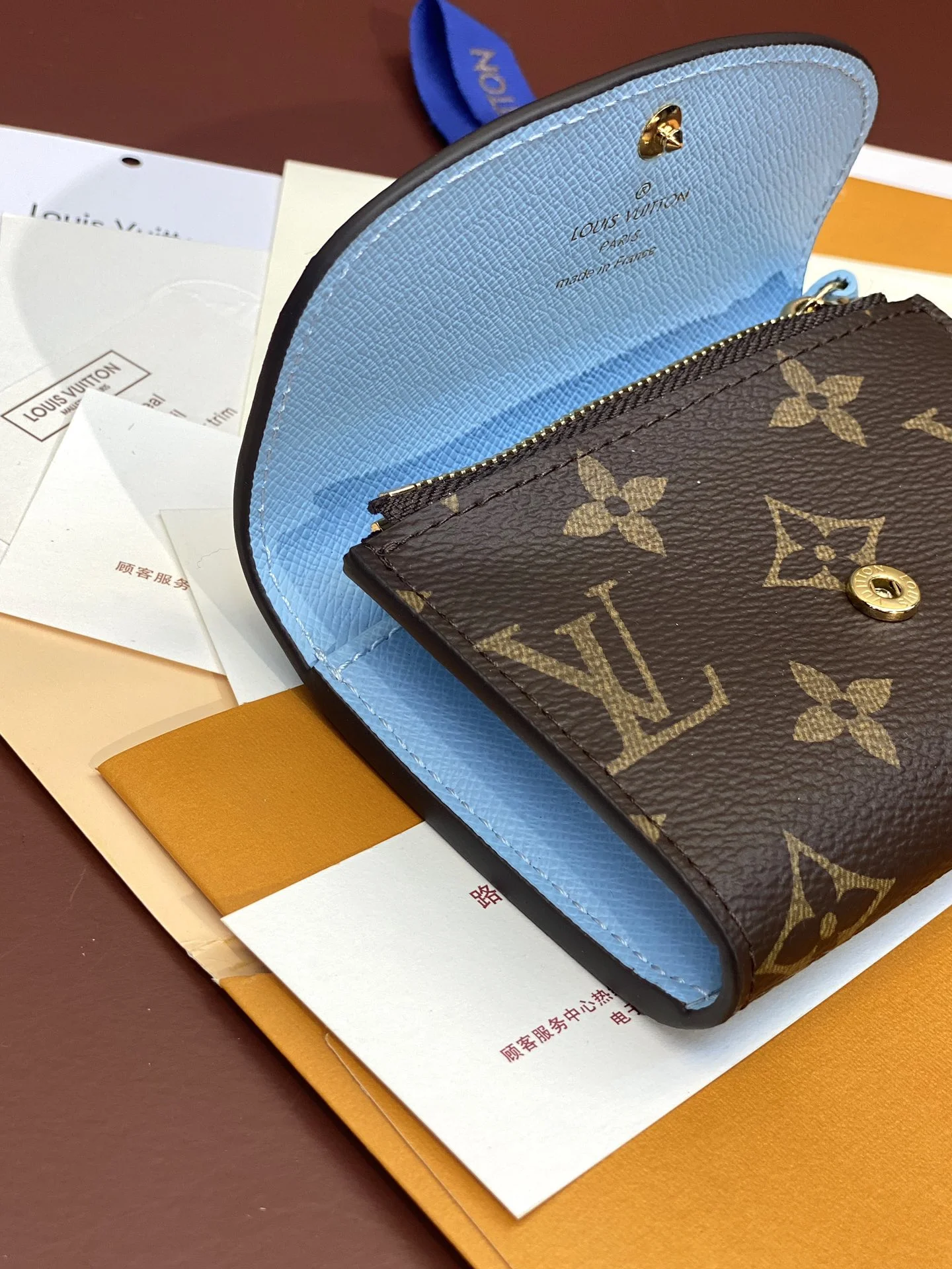 Louis Vuitton Wallets Purse SmoothTexture 56186