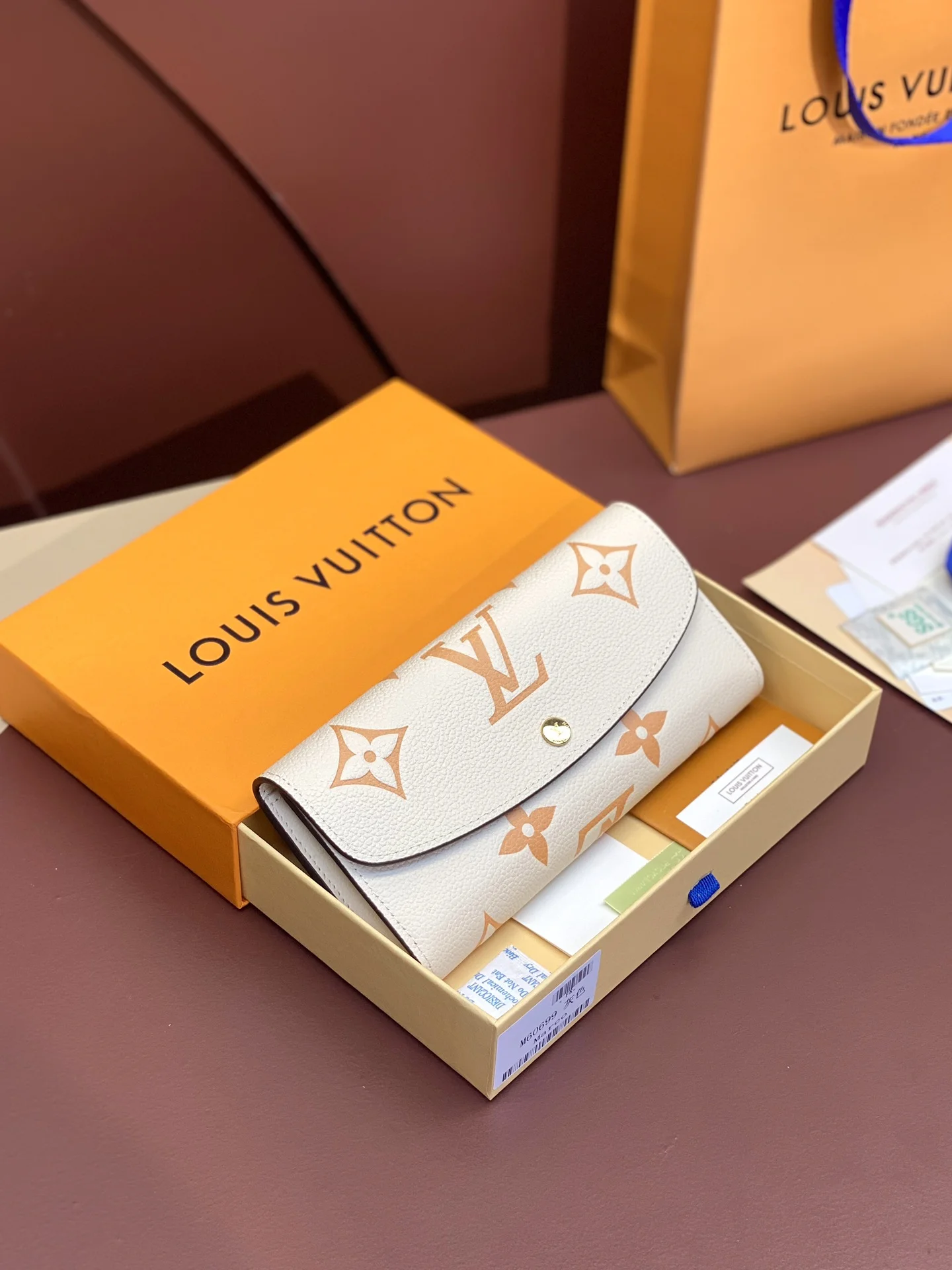 Louis Vuitton Wallets Purse SmoothTexture 56242
