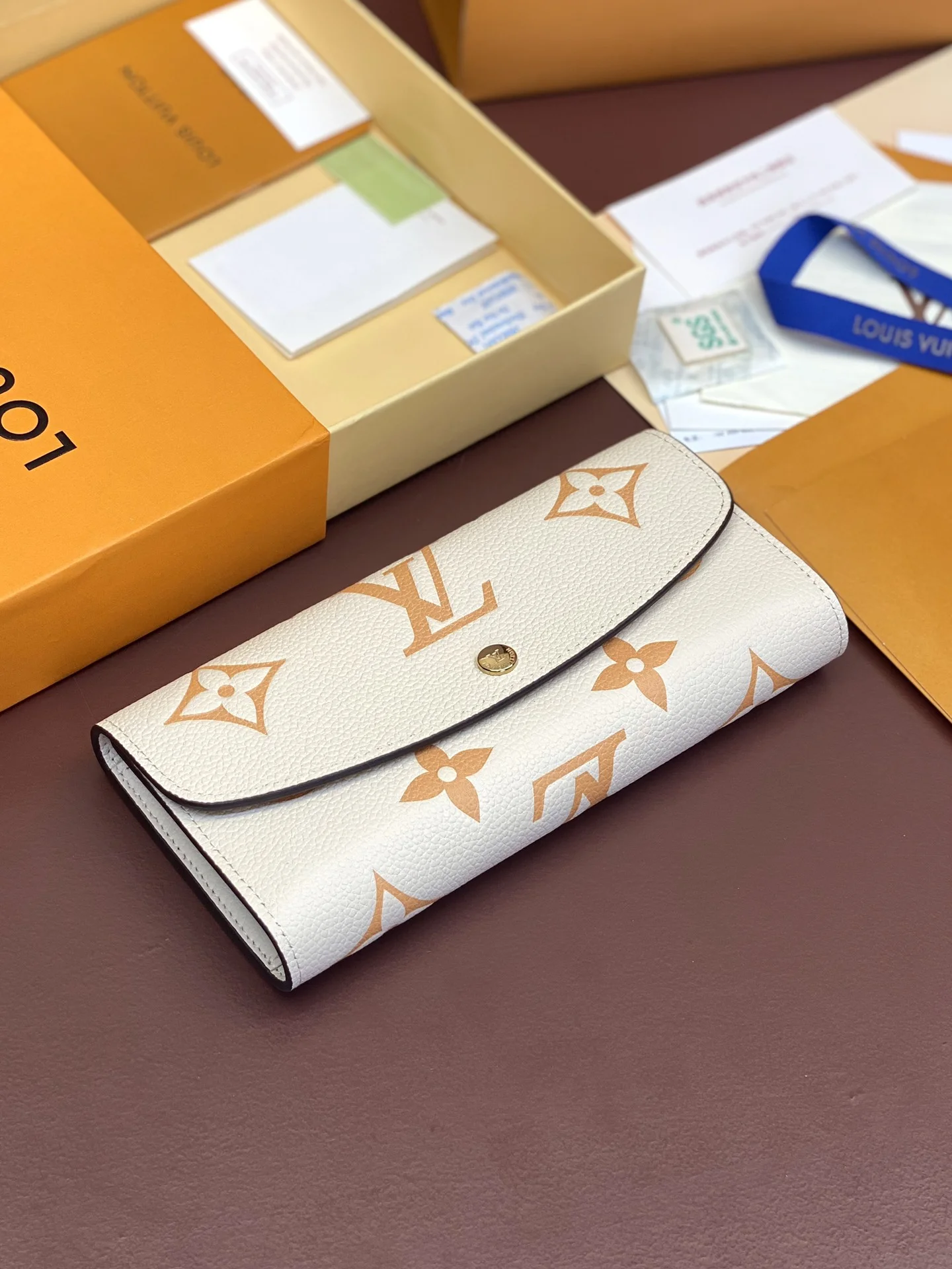 Louis Vuitton Wallets Purse SmoothTexture 56242