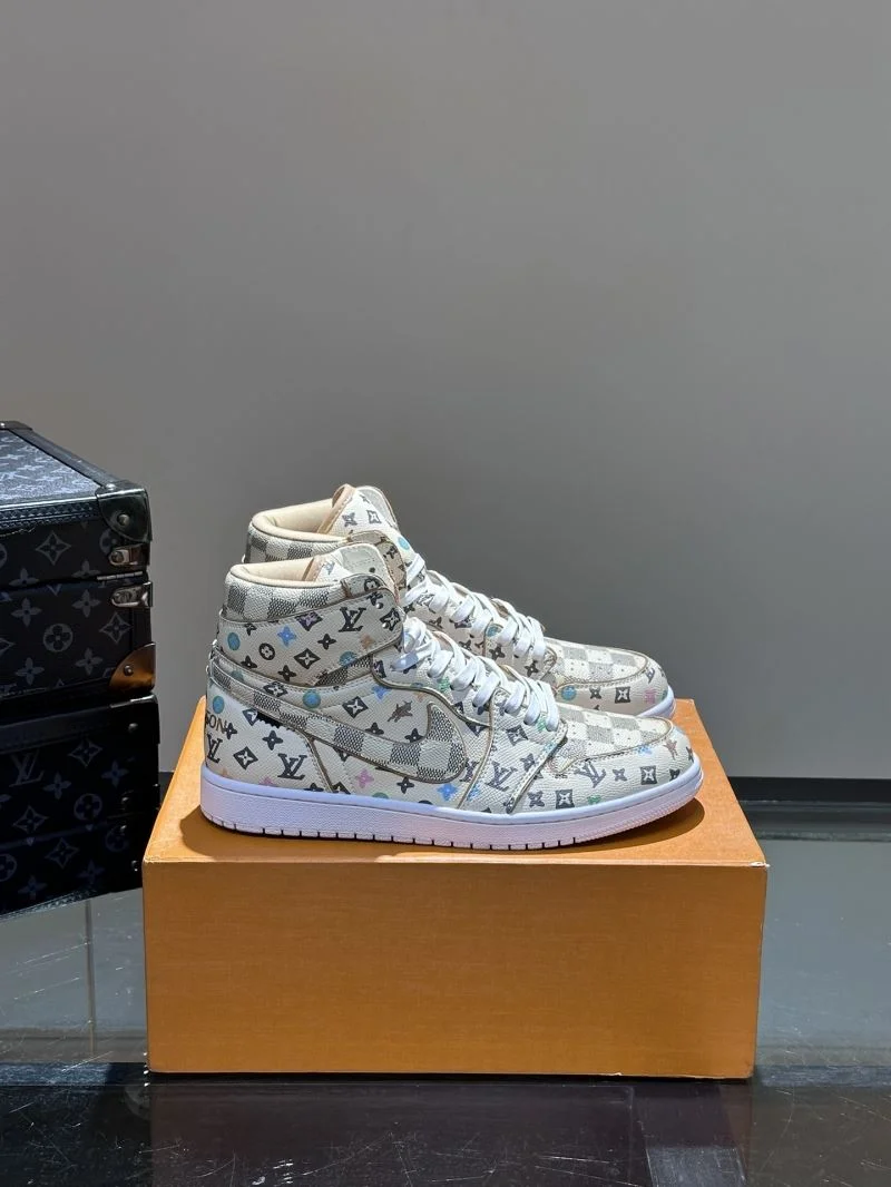 Louis Vuitton x Nike Shoes Sleek 30327