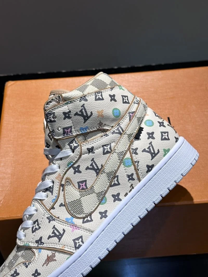 Louis Vuitton x Nike Shoes Sleek 30327