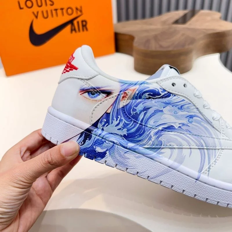 Vibrant Louis Vuitton x Nike Shoes 30315