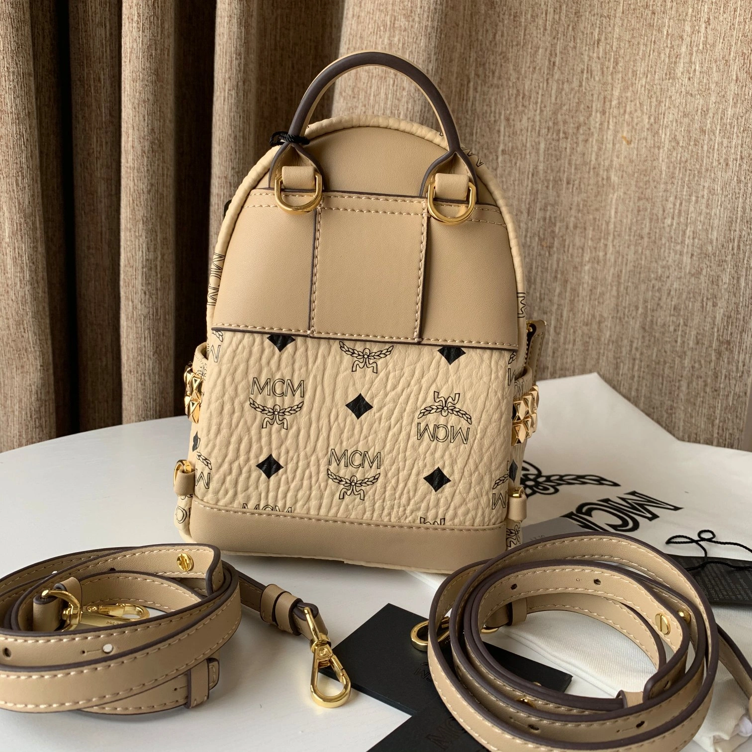 MCM Backpacks Comfortable 90539