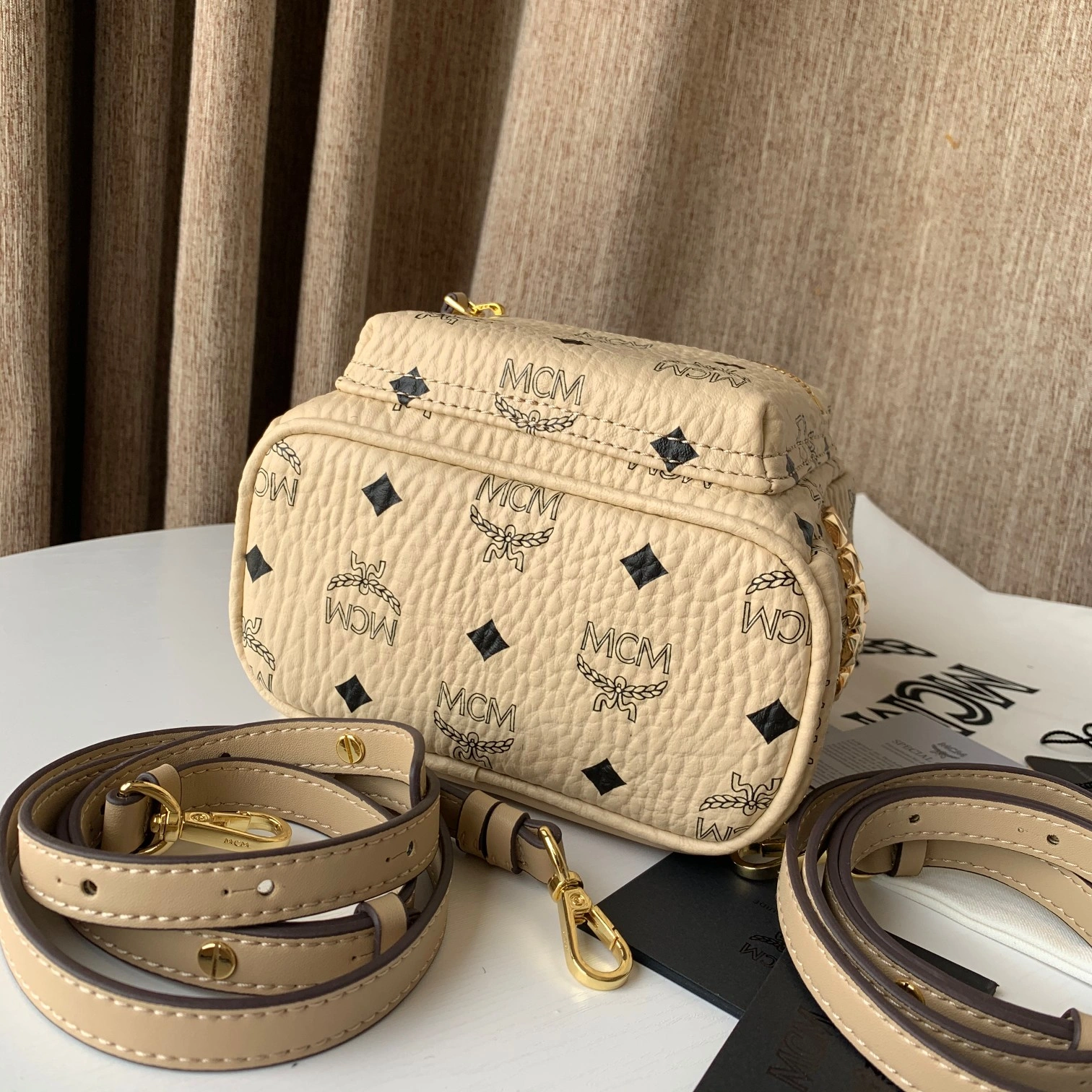 MCM Backpacks Comfortable 90539
