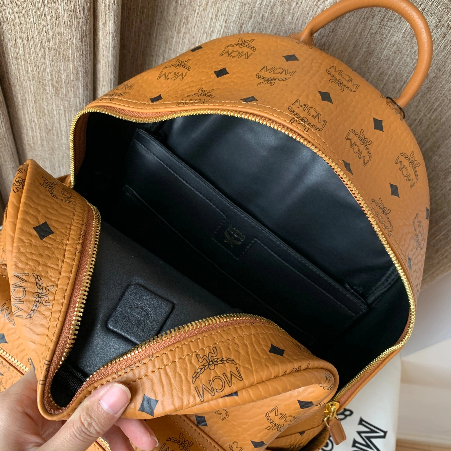 Sleek MCM Backpacks 90526