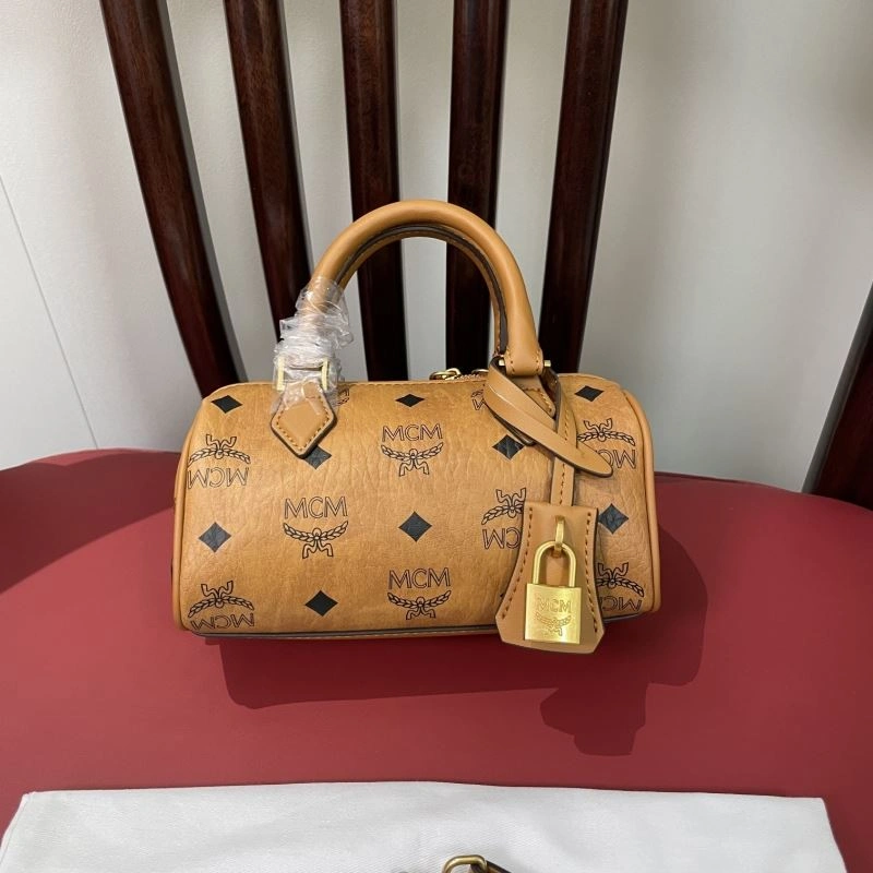 Vibrant MCM Boston Bags 80572