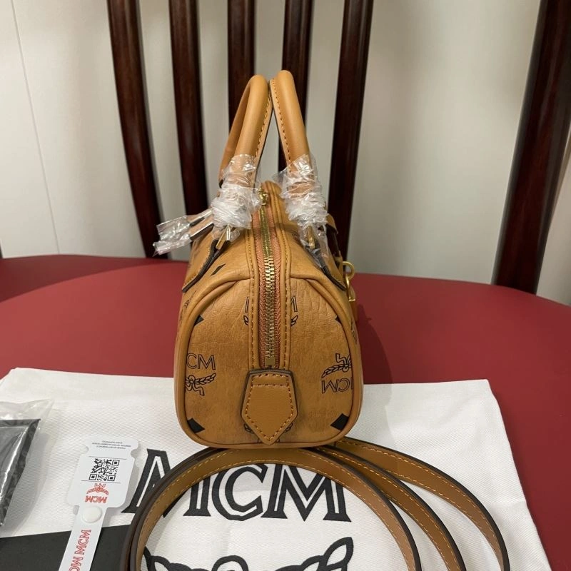 Vibrant MCM Boston Bags 80572