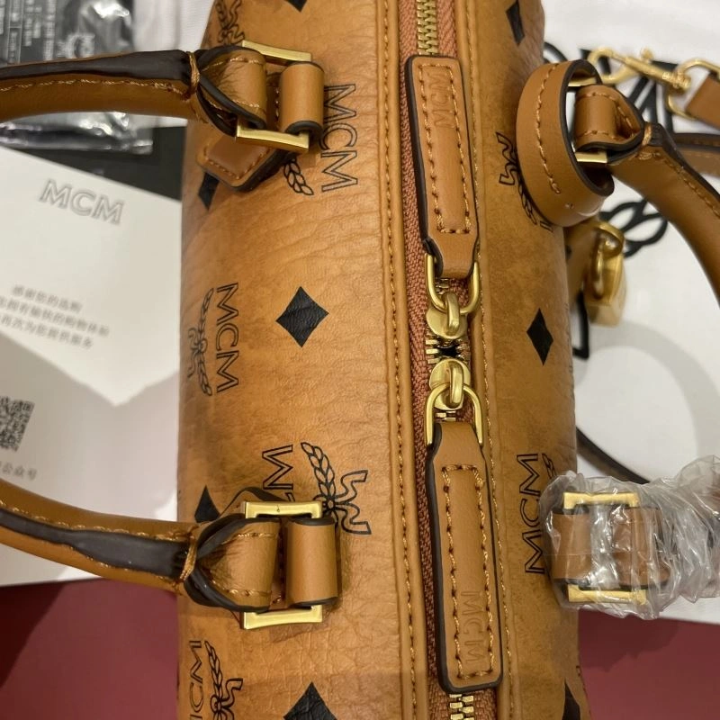 Vibrant MCM Boston Bags 80572