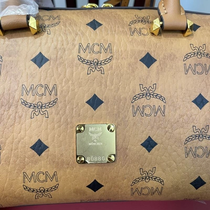 MCM Boston Bags EyeCatching 80570