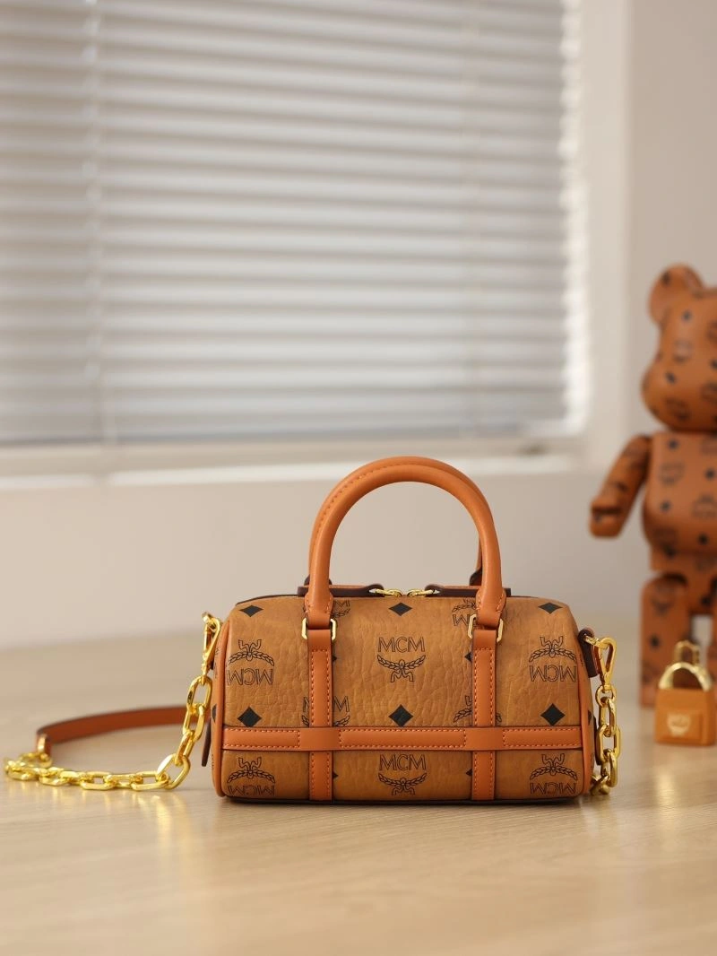 Unique MCM Boston Bags 63945