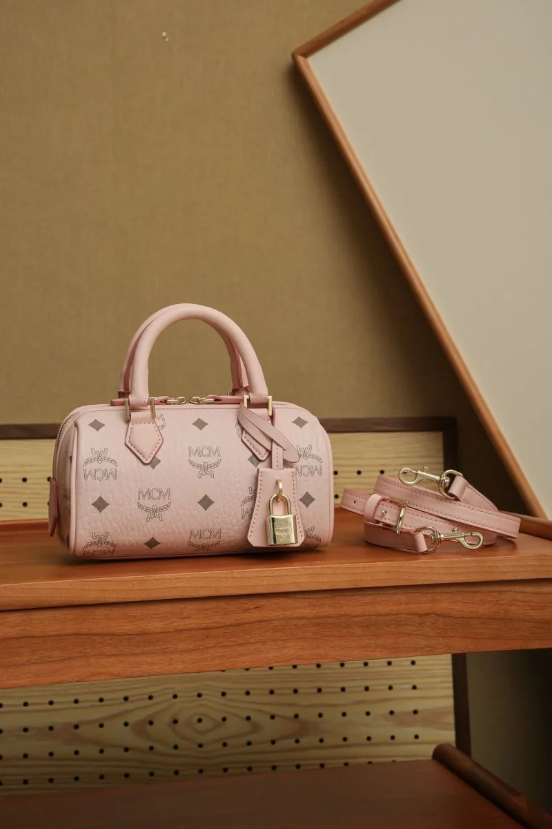 Cozy MCM Boston Bags 45708