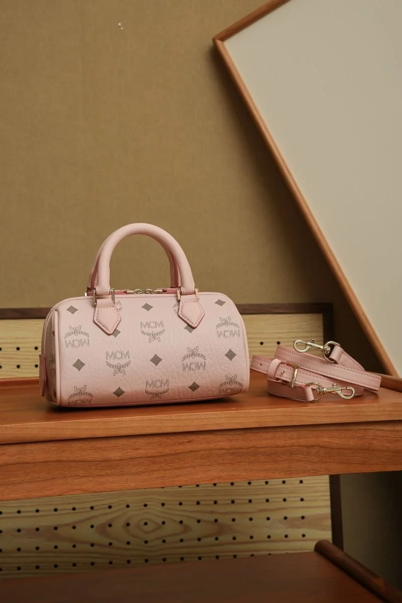 Cozy MCM Boston Bags 45708